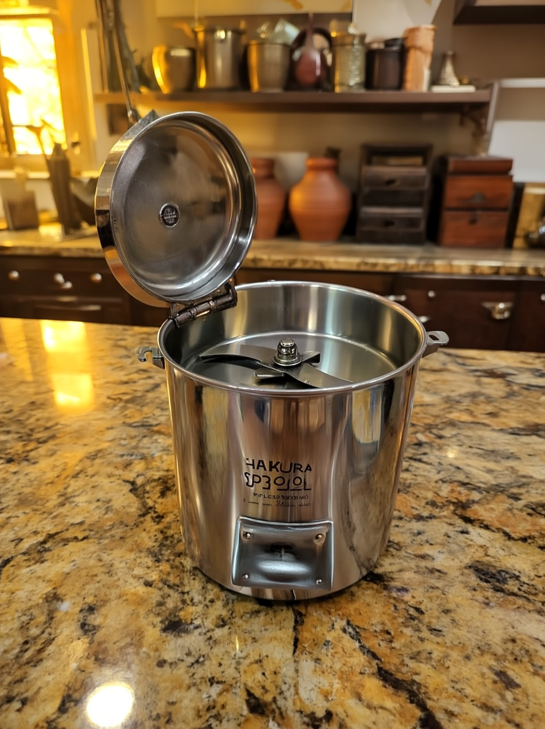 SP3000 open lid
