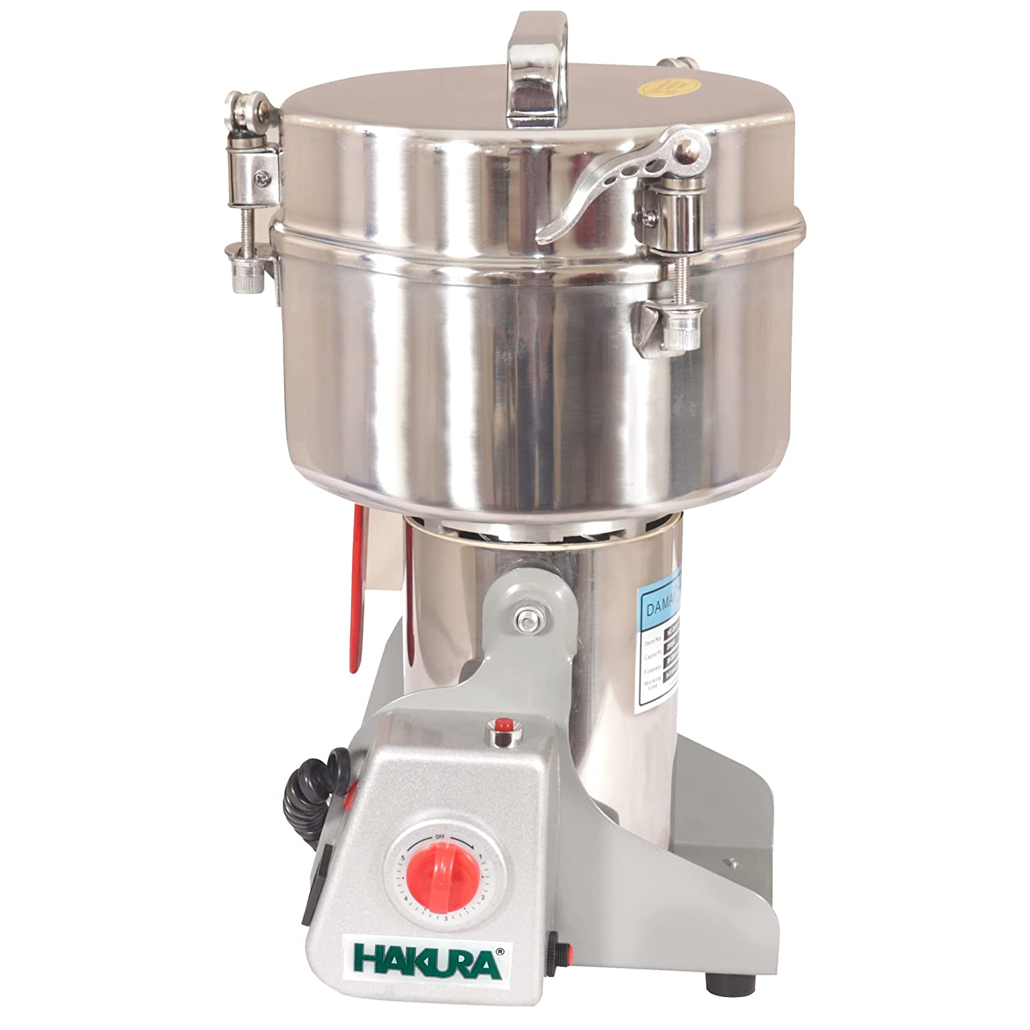 Hakura spice mill range — SP400 to SP4500